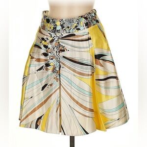 Bebe 100% Silk Skirt